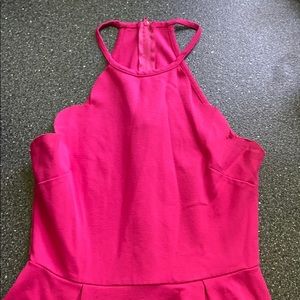 Pink Charolette Russe dress